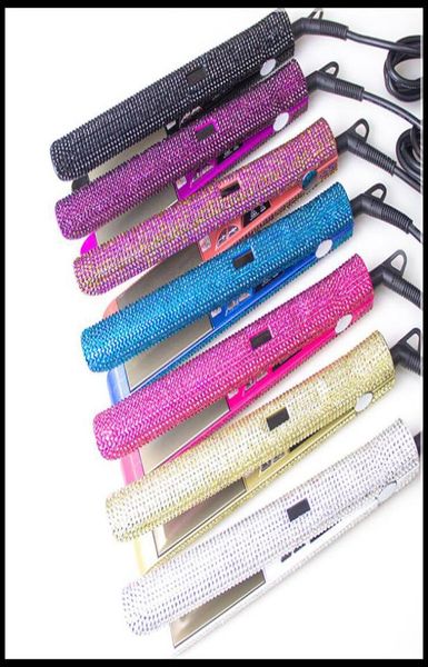 stock 2021 taurus 105 crystal flat iron sparkle 2 in 1 bling diamond mch professional hair irons curling straightener styli9242561, Black
stock 2021 taurus 105 crystal flat iron sparkle 2 in 1 bling diamond mch professional hair irons curling straightener styli9242561, Black