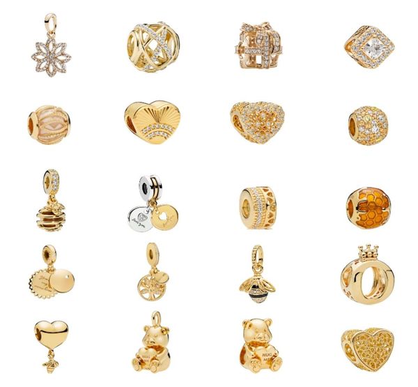 925 sterling silver luxury gold zircon women's jewelry heart bear crown leaf windmill charm beads fit bracelet pendant necklace diy8971, Black
925 sterling silver luxury gold zircon women's jewelry heart bear crown leaf windmill charm beads fit bracelet pendant necklace diy8971, Black