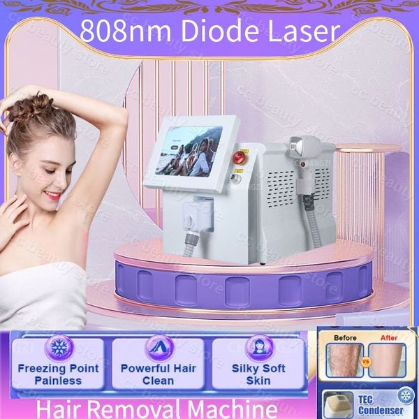 808nm diode laser hair remove ice platinum painless hair removal machine for salon 2023, Black
808nm diode laser hair remove ice platinum painless hair removal machine for salon 2023, Black