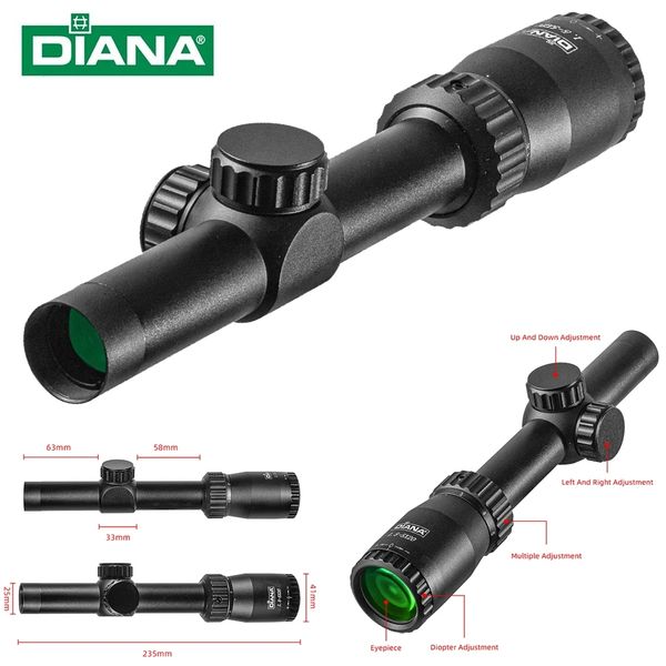 diana1.5-5x20 hd cross sight optical light tactical rifle mirror hunting mirror airsoft pocket sight sniper mirror
diana1.5-5x20 hd cross sight optical light tactical rifle mirror hunting mirror airsoft pocket sight sniper mirror