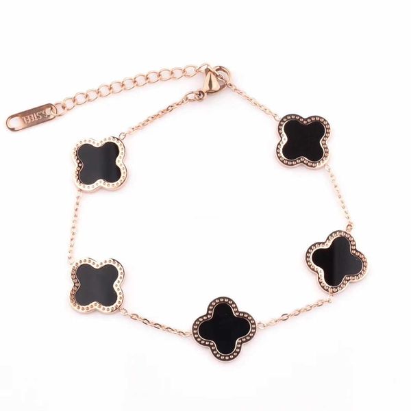 charm bracelets necklaces korean fashion four leaf five flower bracelet lucky grass peacock white fritillaria acrylic bracelet, Golden;silver
charm bracelets necklaces korean fashion four leaf five flower bracelet lucky grass peacock white fritillaria acrylic bracelet, Golden;silver