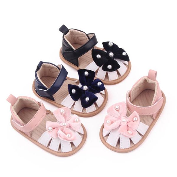 summer 0-1 years old baby first walkers pearl bow tie toddler shoes baby girls comfortable soft soled sandals
summer 0-1 years old baby first walkers pearl bow tie toddler shoes baby girls comfortable soft soled sandals
