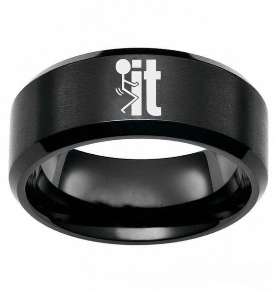 fashion men039s rings fk it funny humor joke stainless steel band size 6133226917, Silver
fashion men039s rings fk it funny humor joke stainless steel band size 6133226917, Silver
