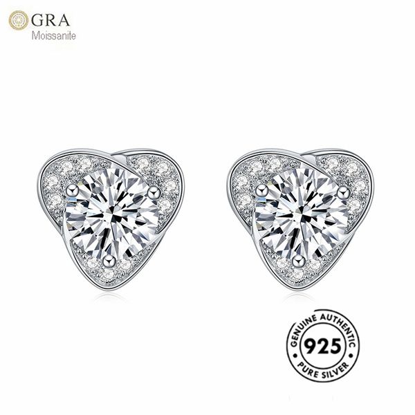 gra moissanite diamond ladies jewelry 925 sterling silver heart earing, Golden;silver
gra moissanite diamond ladies jewelry 925 sterling silver heart earing, Golden;silver