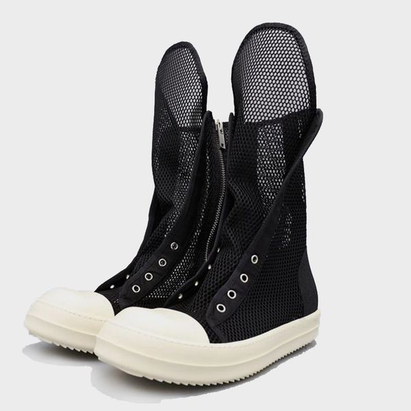 women summer boots breathable men fashion shoes new trend ankle boots p25d50, Black
women summer boots breathable men fashion shoes new trend ankle boots p25d50, Black