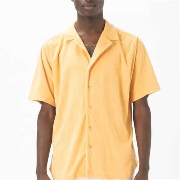 customize men's terry cloth lapel button placket comfortable drop shoulder design loose casual short sleeve shirt for men xtv, White;black
customize men's terry cloth lapel button placket comfortable drop shoulder design loose casual short sleeve shirt for men xtv, White;black