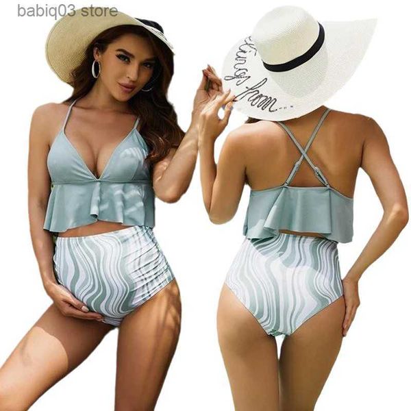 maternity swimwears maternity bathing suits 2023 summer high waist halter beachwear swimsuit for pregnant women's tankinis set premama, White
maternity swimwears maternity bathing suits 2023 summer high waist halter beachwear swimsuit for pregnant women's tankinis set premama, White