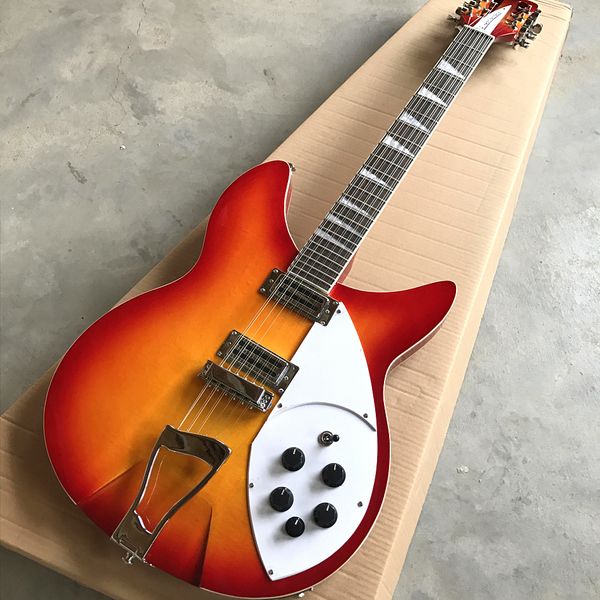 2023 high-quality 12-string electric guitar, ricken electric guitar, sunburst colour rosewood fingerboard,
2023 high-quality 12-string electric guitar, ricken electric guitar, sunburst colour rosewood fingerboard,