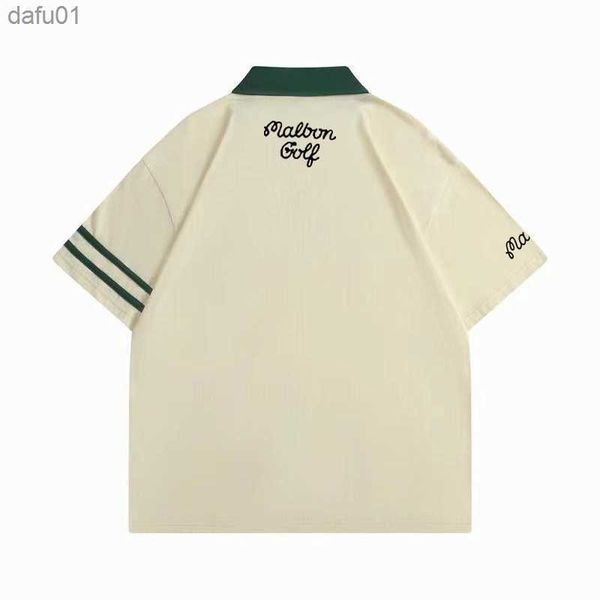 2023 summer new malbon golf embroidery cotton short sleeve t-shirt men's business jersey polo sweat-absorbing soccer jersey l230520, White;black
2023 summer new malbon golf embroidery cotton short sleeve t-shirt men's business jersey polo sweat-absorbing soccer jersey l230520, White;black
