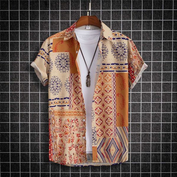 sell men casual style printed summer shirt beach men's wear with short sleeves man shirt hawaiian style ljs, White;black
sell men casual style printed summer shirt beach men's wear with short sleeves man shirt hawaiian style ljs, White;black