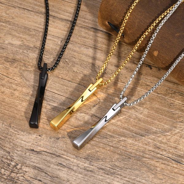 tungsten steel necklace bar pendant cool fashion jewelry for mens women boys xmas gifts stainless steel rolo chain 3mm 24inch n1840, Silver
tungsten steel necklace bar pendant cool fashion jewelry for mens women boys xmas gifts stainless steel rolo chain 3mm 24inch n1840, Silver