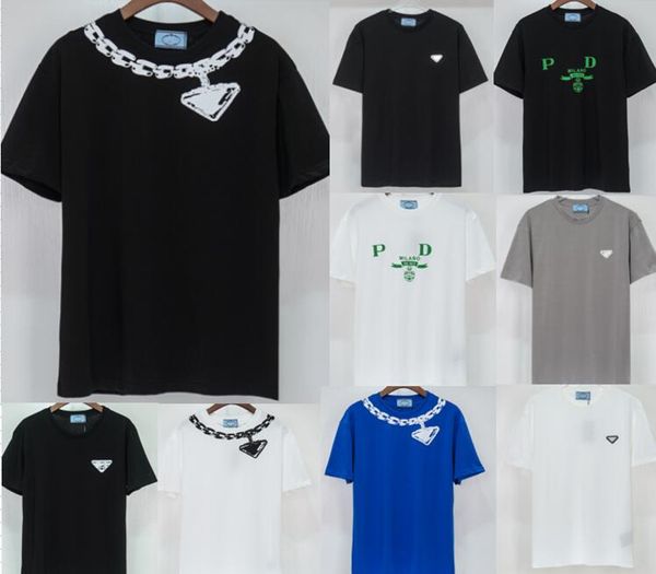 p rada shirt mens&womens designer t-shirts printed fashion man triangle t-shirt cotton casual tees short sleeve luxury hip hop streetwear t-, White;black
p rada shirt mens&womens designer t-shirts printed fashion man triangle t-shirt cotton casual tees short sleeve luxury hip hop streetwear t-, White;black