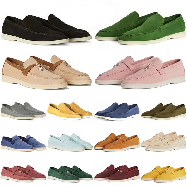 2023 loro piana women men casual shoes summer charms walk suede designer sneakers leather loafers pink loropiana loafer outdoor mens sports, Black
2023 loro piana women men casual shoes summer charms walk suede designer sneakers leather loafers pink loropiana loafer outdoor mens sports, Black