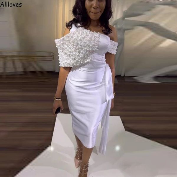 modest white satin african girls cocktail party dresses gorgeous pearls off shoulder short prom gowns sheath tea length women formal occasio, Black
modest white satin african girls cocktail party dresses gorgeous pearls off shoulder short prom gowns sheath tea length women formal occasio, Black