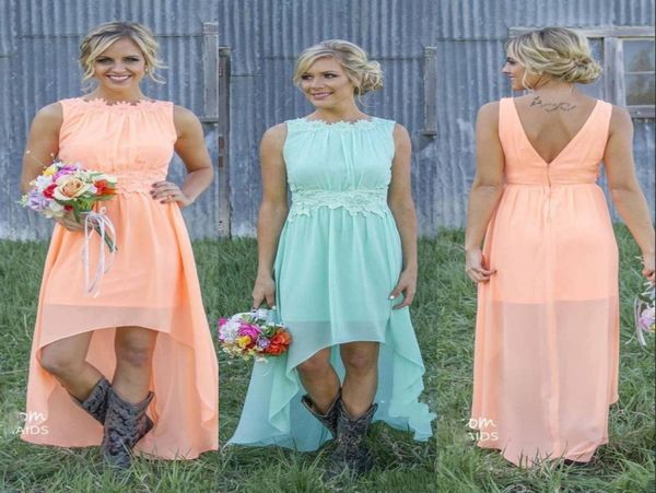 2020 country bridesmaid dresses bateau backless high low chiffon coral mint green beach maid of honor dress for wedding party prom6290061, White;pink
2020 country bridesmaid dresses bateau backless high low chiffon coral mint green beach maid of honor dress for wedding party prom6290061, White;pink