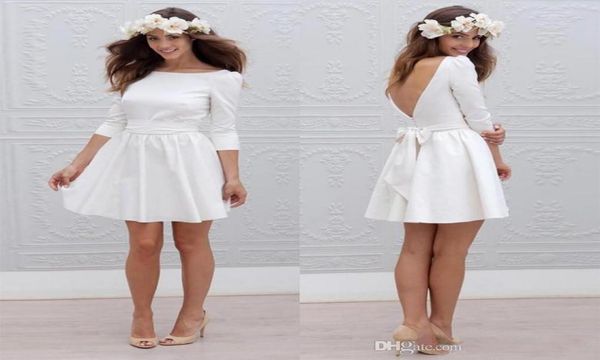 short wedding dresses with 34 sleeves mini reception little white dress backless beach bridal gowns8718451
short wedding dresses with 34 sleeves mini reception little white dress backless beach bridal gowns8718451