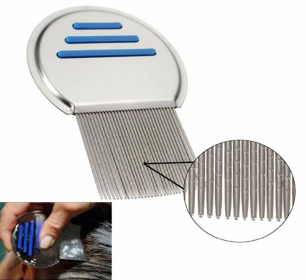 3colors stainless steel terminator lice comb nit kids hair rid headlice super density teeth remove nits comb 7111392, Silver
3colors stainless steel terminator lice comb nit kids hair rid headlice super density teeth remove nits comb 7111392, Silver