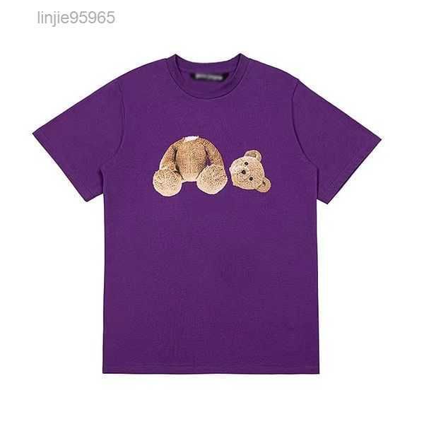 designer summer angel severed head bear cartoon men's t-shirt male and female couple style printed casual street short sleeve clothing, White;black
designer summer angel severed head bear cartoon men's t-shirt male and female couple style printed casual street short sleeve clothing, White;black