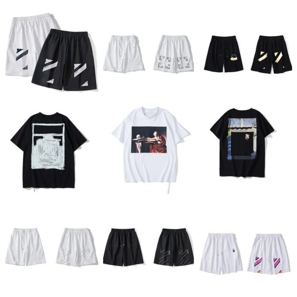 summer fashion offes shorts loose men's brand luxury designer casual sports pants arrow printed reflective stripe short black gym sweat, White;black
summer fashion offes shorts loose men's brand luxury designer casual sports pants arrow printed reflective stripe short black gym sweat, White;black