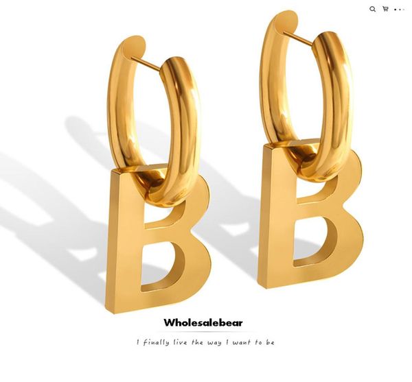 fashion women b charms stud earrings geometric silver gold quality stainless earring jewelry silver gold color8087748, Golden;silver
fashion women b charms stud earrings geometric silver gold quality stainless earring jewelry silver gold color8087748, Golden;silver