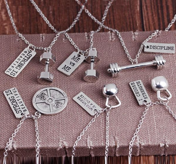 dumbbell pendant chain necklace fitness weightlifting gym crossfit charm jewelry3636482, Silver
dumbbell pendant chain necklace fitness weightlifting gym crossfit charm jewelry3636482, Silver