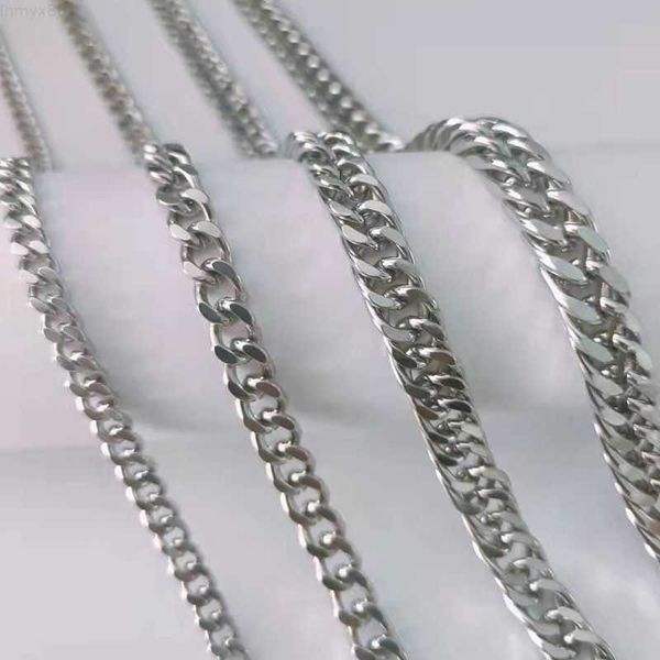 horizon 4mm 6mm 8mm 9mm stainless steel cuban link chain 18k gold plated rope chain lobster clasp for man women necklace, Silver
horizon 4mm 6mm 8mm 9mm stainless steel cuban link chain 18k gold plated rope chain lobster clasp for man women necklace, Silver