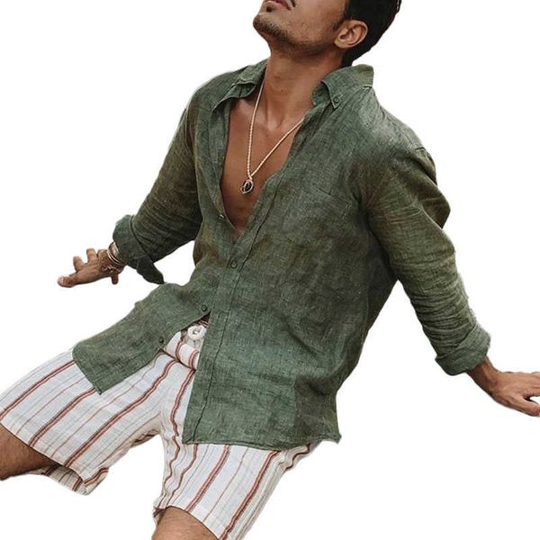 new trend summer shirt men thin fashion loose men's shirts casual button linen men's long sleeve shirt dc, White;black
new trend summer shirt men thin fashion loose men's shirts casual button linen men's long sleeve shirt dc, White;black