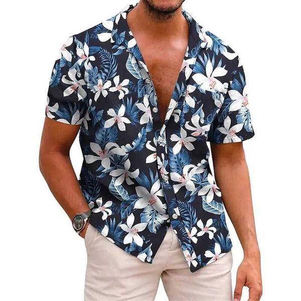casual spring summer lapel polo men summer shirt hawaiian short sleeve printed clothes casual tshirt esf, White;black
casual spring summer lapel polo men summer shirt hawaiian short sleeve printed clothes casual tshirt esf, White;black