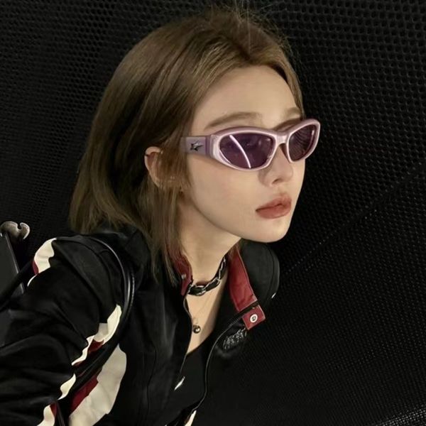 sunglasses the new y2k stars sunglasses pentagram girl cyberpunk sunglasses future technology sense glasses, White;black
sunglasses the new y2k stars sunglasses pentagram girl cyberpunk sunglasses future technology sense glasses, White;black