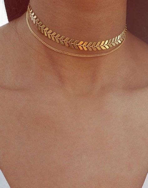 fish bone necklace airplane sequins collarbone chain necklace female8375751, Silver
fish bone necklace airplane sequins collarbone chain necklace female8375751, Silver