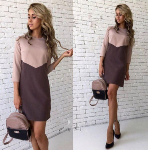 dresses new arrival fashion slim fit womens dresses oneck summer aline dresses patchwork colour ladies casual dresses dresses, Black;gray
dresses new arrival fashion slim fit womens dresses oneck summer aline dresses patchwork colour ladies casual dresses dresses, Black;gray