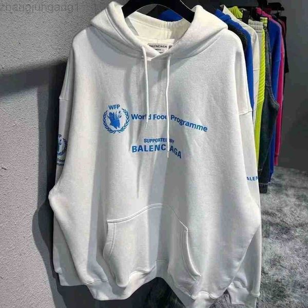 designer balanciagas barley autumn and winter new wfp co branded classic loose fashion versatile men's and women's hooded sweater, Black
designer balanciagas barley autumn and winter new wfp co branded classic loose fashion versatile men's and women's hooded sweater, Black