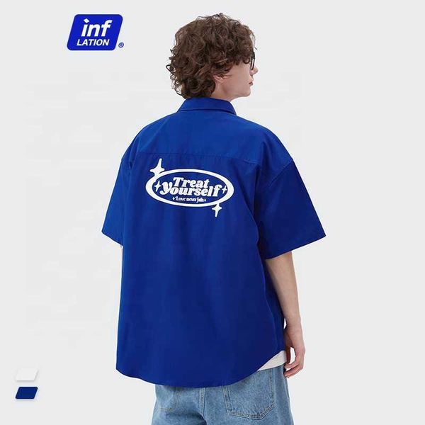inflation oem service streetwear shirt english alphabet printing loose solid color men's shirt lj, White;black
inflation oem service streetwear shirt english alphabet printing loose solid color men's shirt lj, White;black