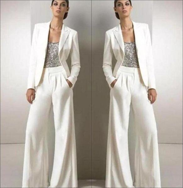 white long sleeves sequined formal party mother of the bride pant suits with jacket three pieces mother of groom pant suit ba92053592181, Black;red
white long sleeves sequined formal party mother of the bride pant suits with jacket three pieces mother of groom pant suit ba92053592181, Black;red