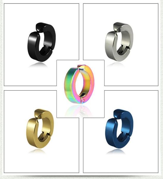 if me punk men black stainless steel hoop piercing round earrings neutral earring for women men fashion jewelry brincos unisex4254871, Golden;silver
if me punk men black stainless steel hoop piercing round earrings neutral earring for women men fashion jewelry brincos unisex4254871, Golden;silver