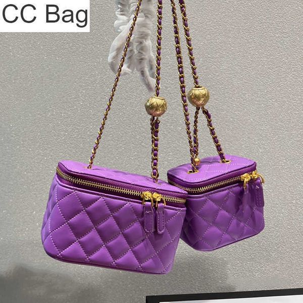 cc bag 9a ladies gold ball case cosmetic bag lambskin designer bag classic diamond quilted metal hardware leather chain shoulder crossbody l, White
cc bag 9a ladies gold ball case cosmetic bag lambskin designer bag classic diamond quilted metal hardware leather chain shoulder crossbody l, White