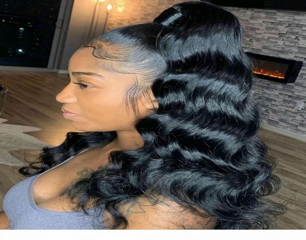 140g drawstring ponytail extension human hair body wave ponytail extension clip in on ponytail hair extensions long hairpiece for 7928567, Black
140g drawstring ponytail extension human hair body wave ponytail extension clip in on ponytail hair extensions long hairpiece for 7928567, Black