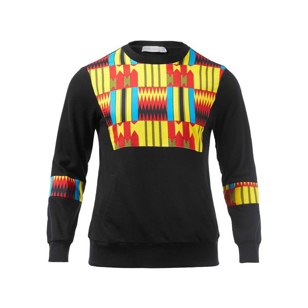 spring long wholesale sleeve cotton sweatshirts fashion african printed clothes crewneck plus size men's hoodies sweatshirts hmv, Black
spring long wholesale sleeve cotton sweatshirts fashion african printed clothes crewneck plus size men's hoodies sweatshirts hmv, Black