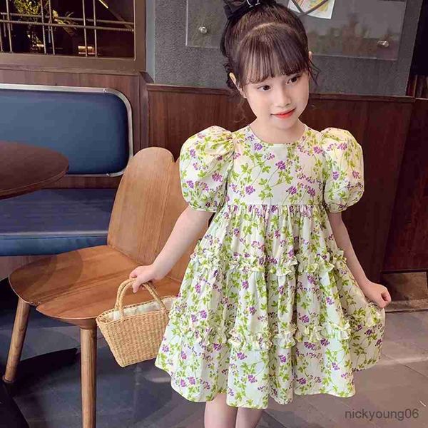 girl's dresses summer toddler baby girl floral dress children sleeve cute casual for girls short kids outfits 1-8year r230607, Red;yellow
girl's dresses summer toddler baby girl floral dress children sleeve cute casual for girls short kids outfits 1-8year r230607, Red;yellow