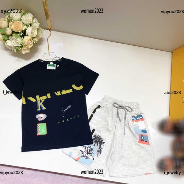 2023 tracksuits kids tees sets baby summer suits 2pcs fashion graffiti t-shirt and lace up shorts #multiple product, White
2023 tracksuits kids tees sets baby summer suits 2pcs fashion graffiti t-shirt and lace up shorts #multiple product, White