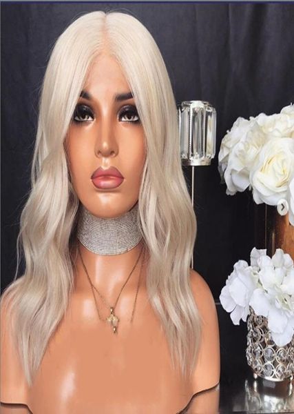 150 density ash grey short bob wavy wig synthetic lace front wig light blonde middle part glueless heat resistant fiber wigs for 7100621, Black
150 density ash grey short bob wavy wig synthetic lace front wig light blonde middle part glueless heat resistant fiber wigs for 7100621, Black