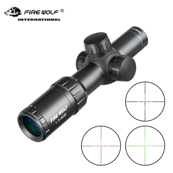fire wolf 1.5-5x20 hd rifle scope green red illuminated cross pocket mirror sniper hunting mirror tactical airsoft optical sight
fire wolf 1.5-5x20 hd rifle scope green red illuminated cross pocket mirror sniper hunting mirror tactical airsoft optical sight