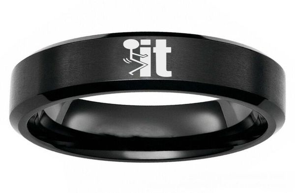 fashion men039s rings fk it funny humor joke stainless steel band size 6138671132, Silver
fashion men039s rings fk it funny humor joke stainless steel band size 6138671132, Silver
