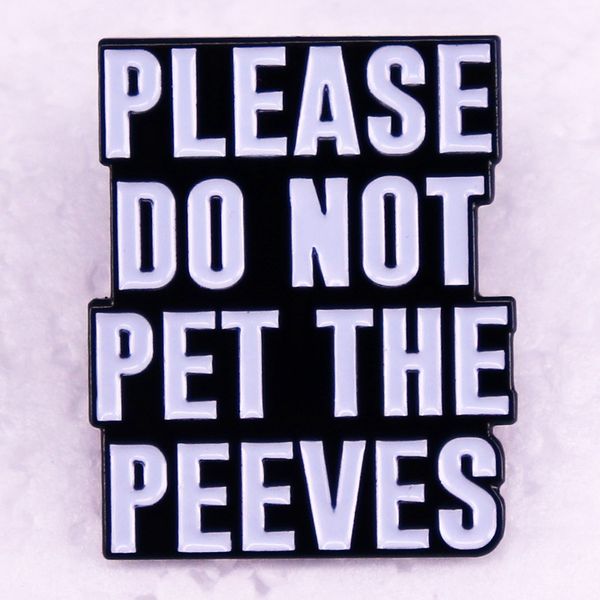 please do not pet the peeves brooch cute anime movies games hard enamel pins collect metal cartoon brooch backpack hat bag collar lapel badg, Blue
please do not pet the peeves brooch cute anime movies games hard enamel pins collect metal cartoon brooch backpack hat bag collar lapel badg, Blue