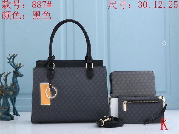 luxurys designer bag 3pcs set women bags handbag crossbody leather purse tote bags female wallet 088 
luxurys designer bag 3pcs set women bags handbag crossbody leather purse tote bags female wallet 088
