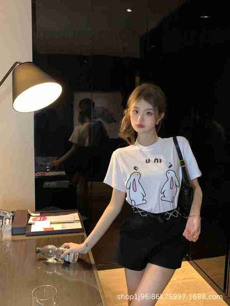 women's tracksuits designer t-shirt and shorts set for women's 23 spring/summer embroidered bunny letter with stickers, studded bo, Gray
women's tracksuits designer t-shirt and shorts set for women's 23 spring/summer embroidered bunny letter with stickers, studded bo, Gray