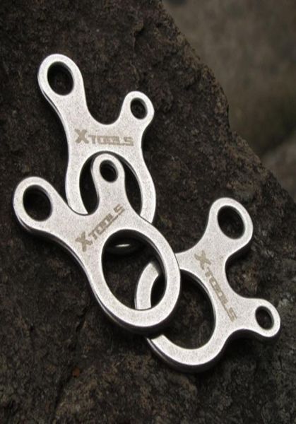 10pcslot edc gear tying rope easy fast tightly camping hiking stainless steel 3 holes multitool knotting stainless steel tool1437799, Silver
10pcslot edc gear tying rope easy fast tightly camping hiking stainless steel 3 holes multitool knotting stainless steel tool1437799, Silver