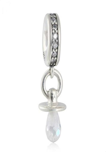 new 925 sterling silver baby pacifier pave clear crystal soother nipple dangle charm beads fit brand bracelet diy jewelry accessor8697848, Black
new 925 sterling silver baby pacifier pave clear crystal soother nipple dangle charm beads fit brand bracelet diy jewelry accessor8697848, Black