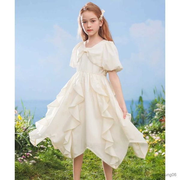 girl's dresses 6-15 big girls summer dress children white clothing teenage kids short sleeve princess for solid party r230607, Red;yellow
girl's dresses 6-15 big girls summer dress children white clothing teenage kids short sleeve princess for solid party r230607, Red;yellow