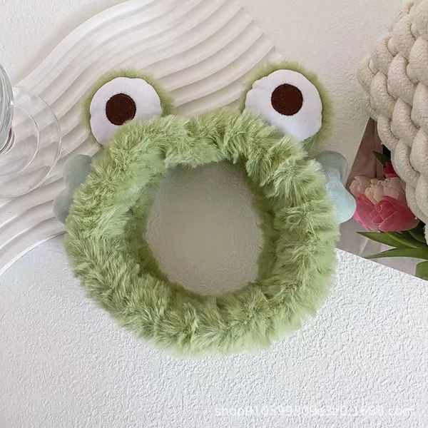 cute little frog plush hair band female face special headband headband 2023 new wrist strap hair bundle headwear, Black;brown
cute little frog plush hair band female face special headband headband 2023 new wrist strap hair bundle headwear, Black;brown